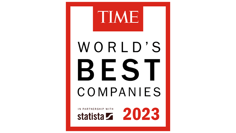 TIME Best Companies Badge