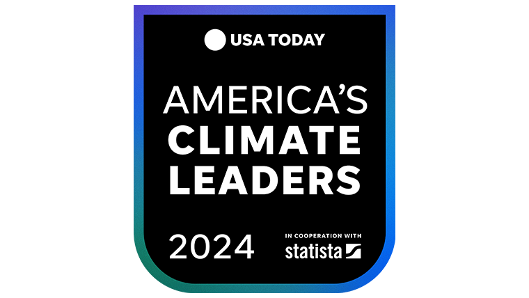 USA Today America’s Climate Leaders badge