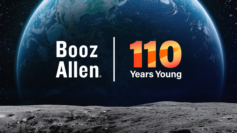Booz Allen 110 year Anniversary hero